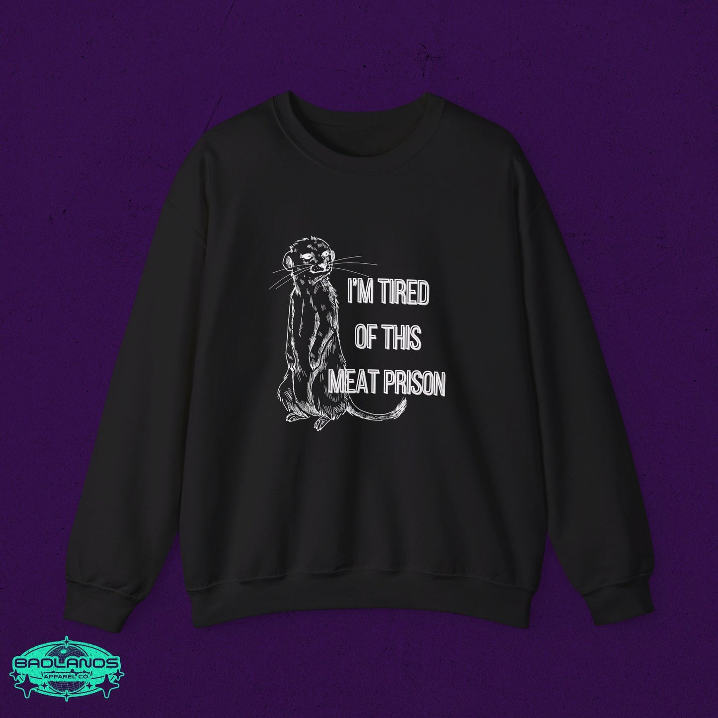 Cozy Existentialism Crewneck Sweatshirt