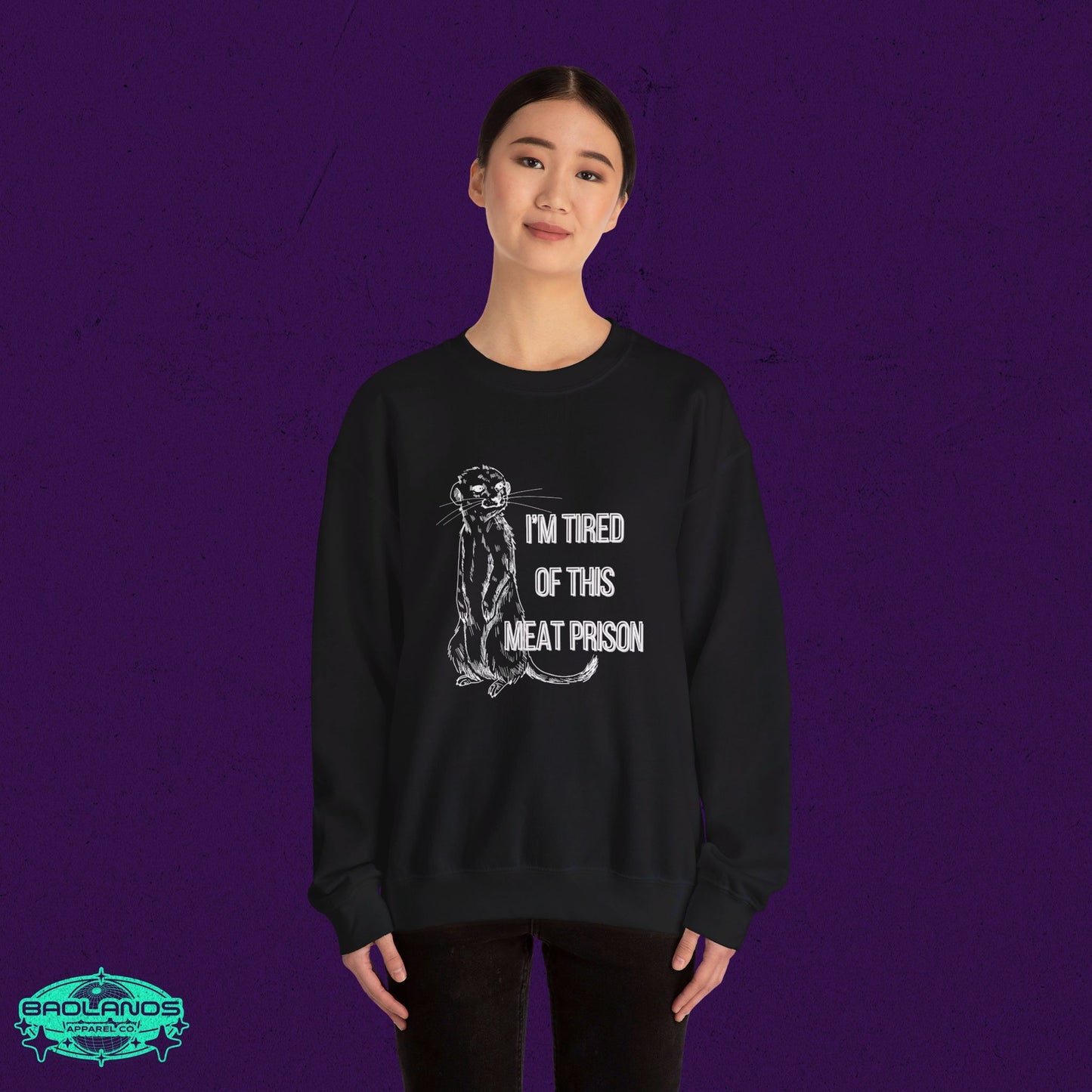 Cozy Existentialism Crewneck Sweatshirt